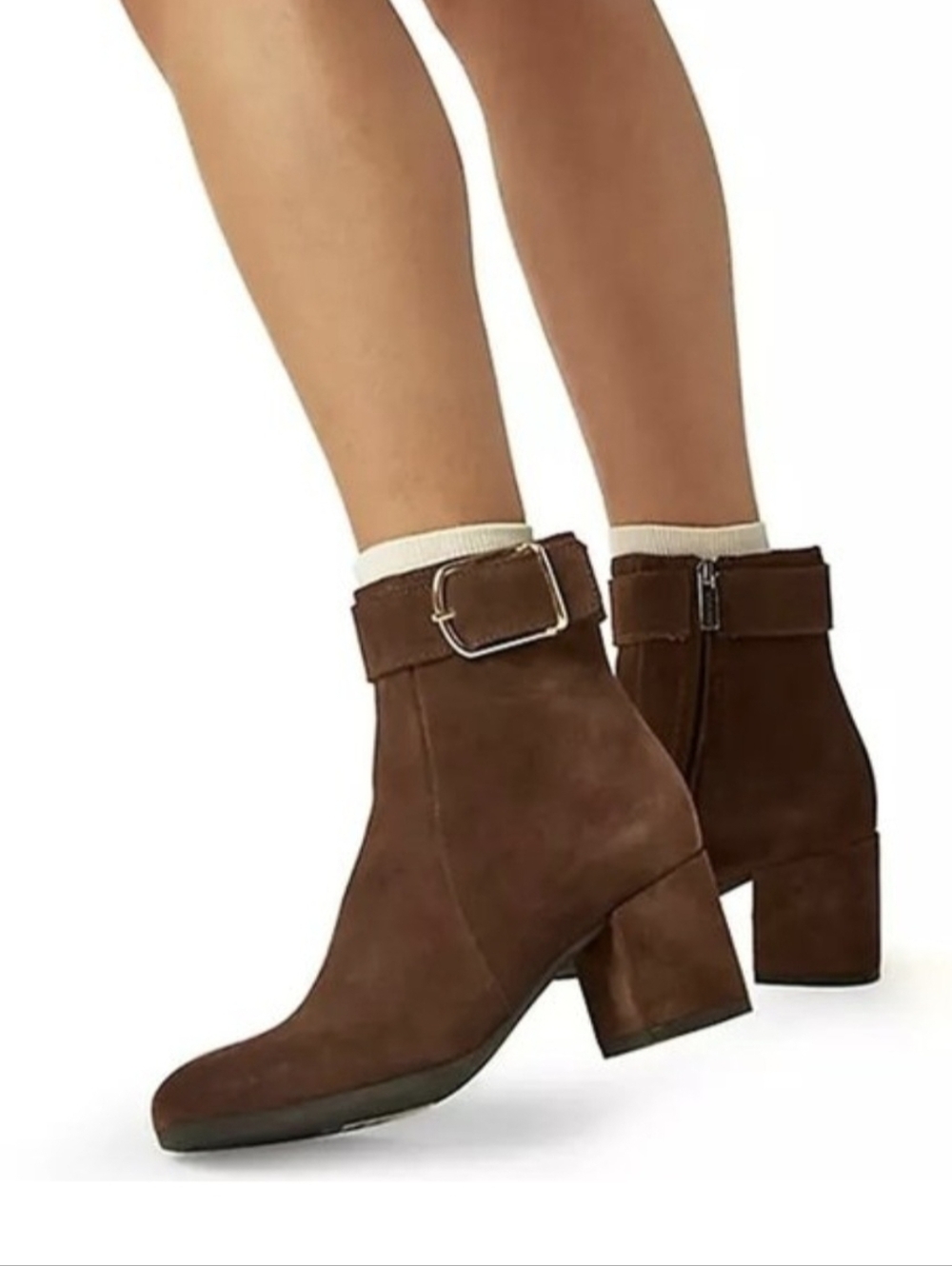 La Canadienne Women's Jesse Suede Ankle Boots SZ 9.5M